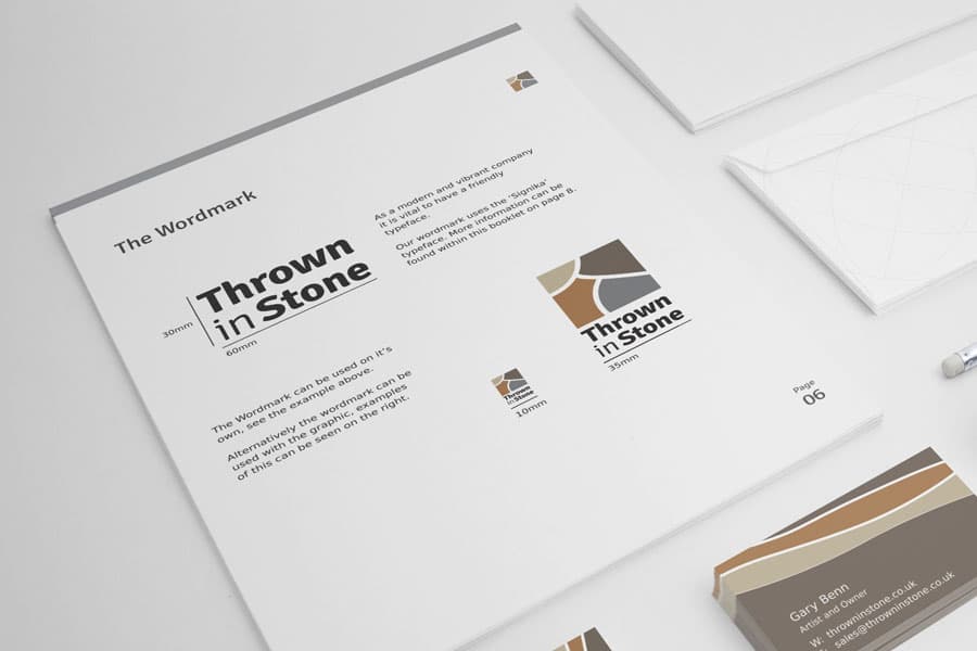 Thrown in Stone Brand Guidelines